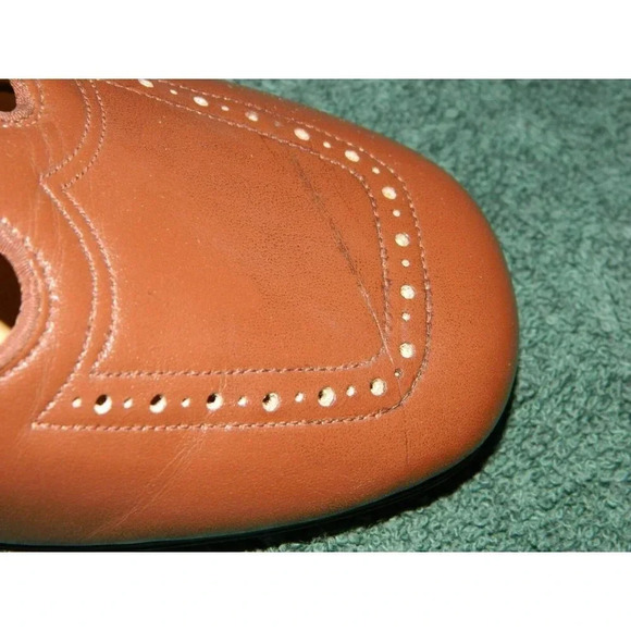 NIB ENNA JETTICKS RENA Brown Orthopedic Occupational Leather Heels Size 5 EE - Picture 6 of 10